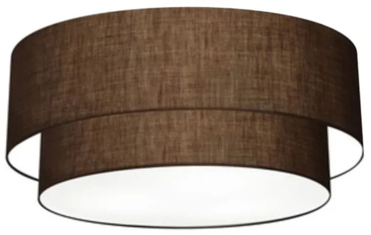 Plafon de Sobrepor Cilíndrico SP-3063 Cúpula Cor Café