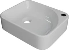 Cuba Pia Para Banheiro Retangular 36cm Jasmin C08 Branco - Mpozenato