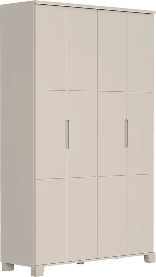 Guarda-Roupa Luna 4 Portas - Areia