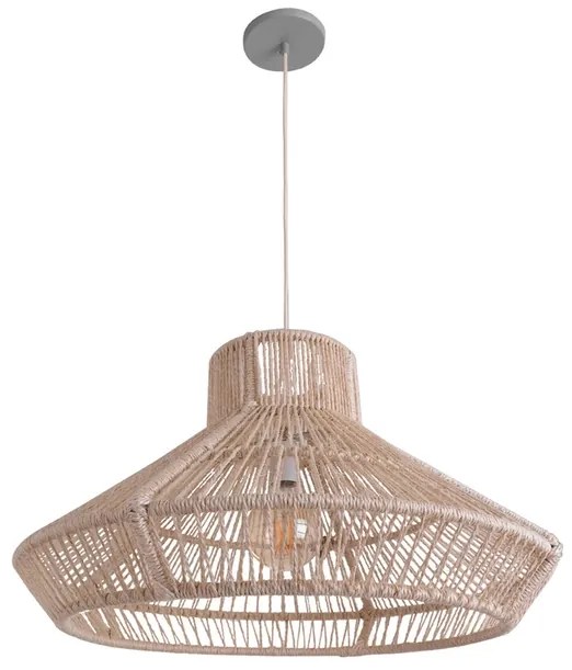 Pendente Sisal Natural Bege 38cm