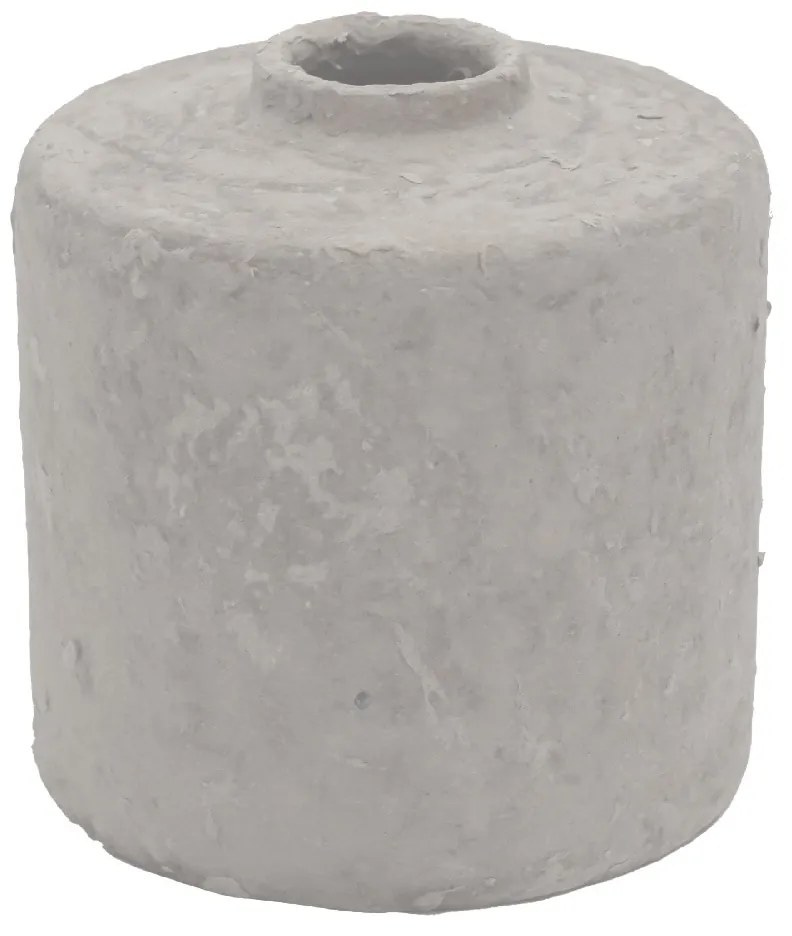 Vaso Reto Decorativo em Cerâmica - Machê Fosco  Kleiner