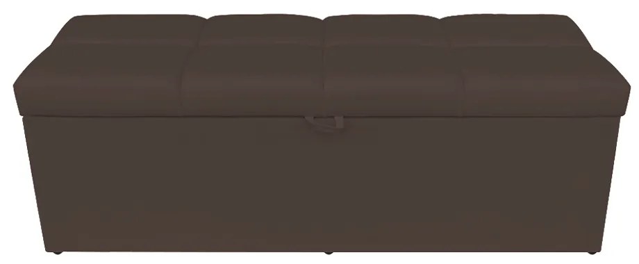Calçadeira Nina 160 cm Suede Marrom D'Rossi