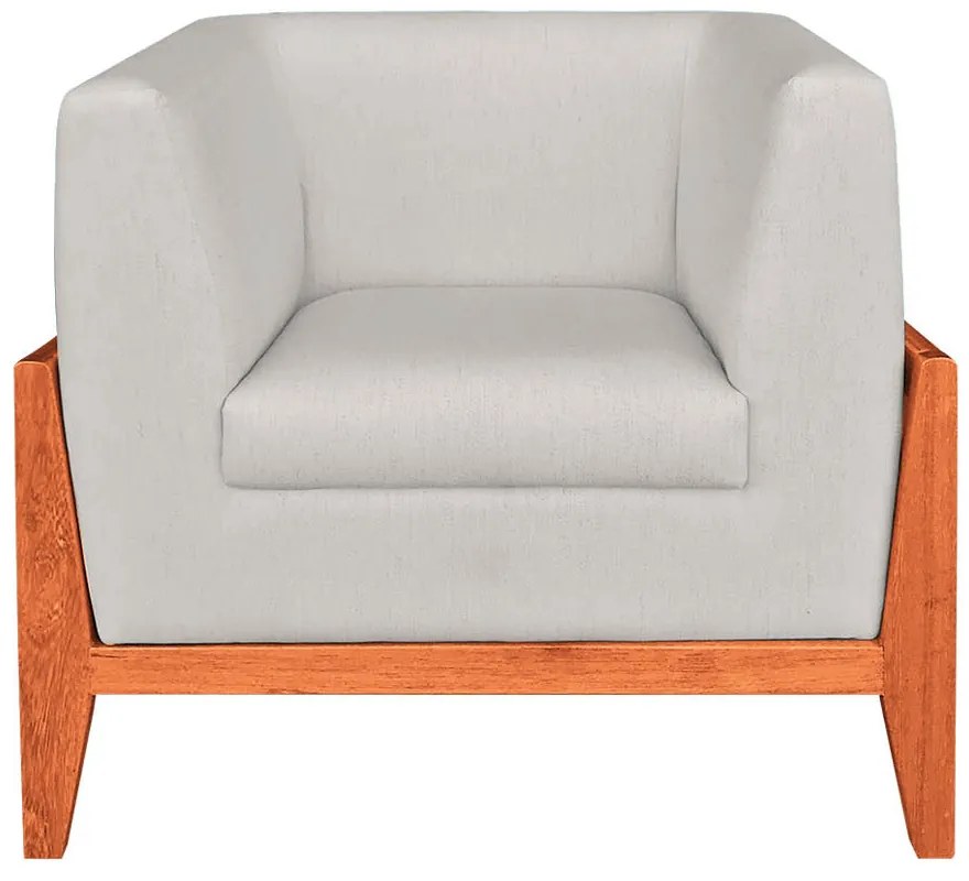 KIT 02 POLTRONAS LUCY LINHO BEGE A19 BAS