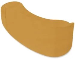 Sofá 4 Lugares Para Sala 220cm Orgânico Wendi Boucle Mostarda I01  - M