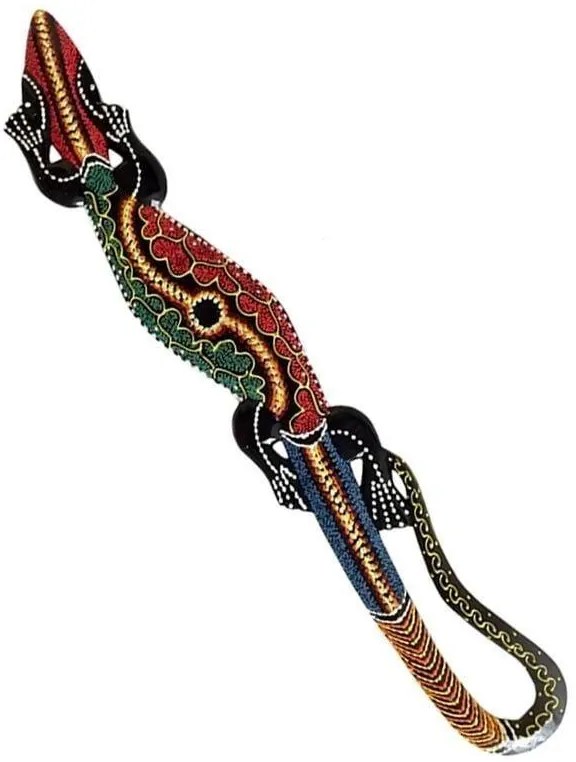 Lagarto Gecko 100cm p/ Parede - Bali