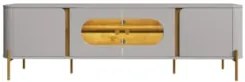 Rack Bancada Para TV 75 Pol 180cm Ricky Off/Naturalle B02 - Mpozenat