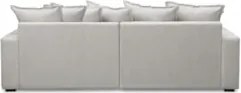 Sofá 4 Lugares Sala Living 280cm Dalton L08 Linho Mescla - Mpozena