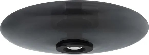 Plafon Led De Sobrepor Dimerizavel Preto 21W 80 3000K Trend