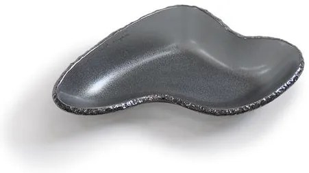 Bowl Ameba Pequeno Prateado Fosco Regina Medeiros