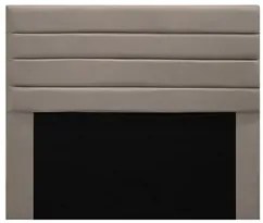 Cabeceira Cama Box Casal 140cm Rubi W01 Suede Bege - Mpozenato