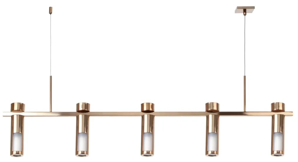 Pendente Pipeline 37X5,1X100Cm Metal Alumínio 5Xmr11 - Old Artisan Pd-... (ONIX)