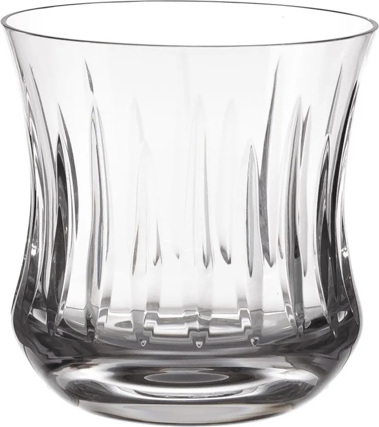 Copo de Cristal Lapidado Artesanal p/ Whisky - Incolor  Incolor - 66