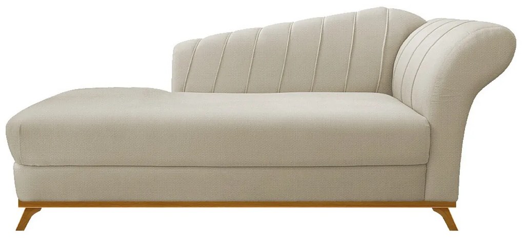 Diva Recamier Vanessa 185cm Lado Esquerdo Linho - ADJ Decor