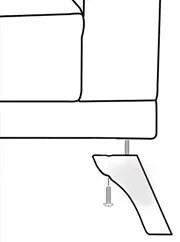 Sofá 160cm 2 Lugares com Almofadas Pés Curvos Veras Suede D05 Cinza -