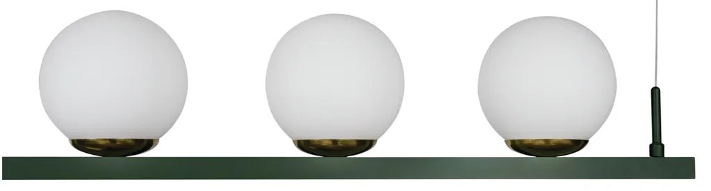 Pendente Zig 110X30Cm 4Xg9 / Cabo Aço Chumbador + Cabo Rayon / Globo Ø... (BT - Branco Texturizado, CLEAR)