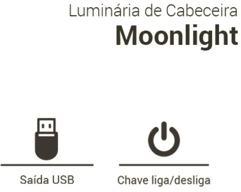 Arandela Moonlight 30X16X14,5Cm 1 X G9 Ip20 Preto Opus Hm 31927
