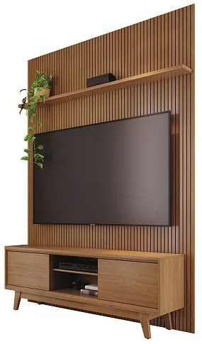 Rack Com Painel Milo Cumaru - Madetec Móveis