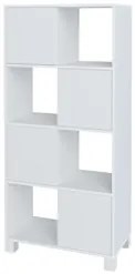 Conjunto Escritório Home Office 4 Peças Nil A06 Branco - Mpozenato