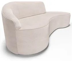 Sofá Living  4 Lugares 280cm Braço Esquerdo Mozart D06 Linho Cru - Mpo