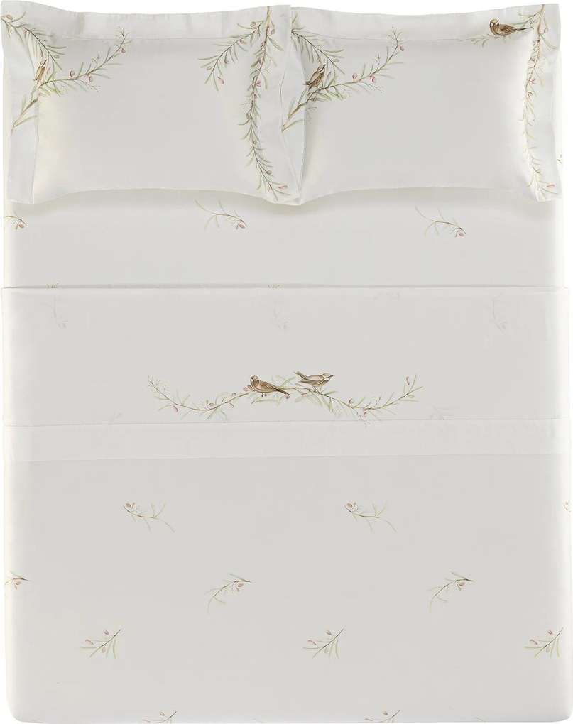 Jogo de Cama Trussardi Cetim 300 Fios Cosenza  Queen