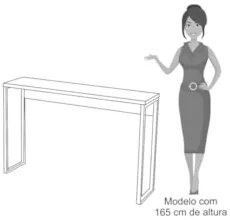 Conjunto Escritório Mesa em L Aparador e 2 Estantes Studio Industrial