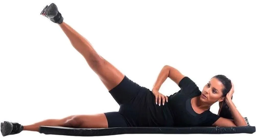 Colchonete Exerc�Cios F�Sicos, Aer�Bicos E Abdominais (Azul)