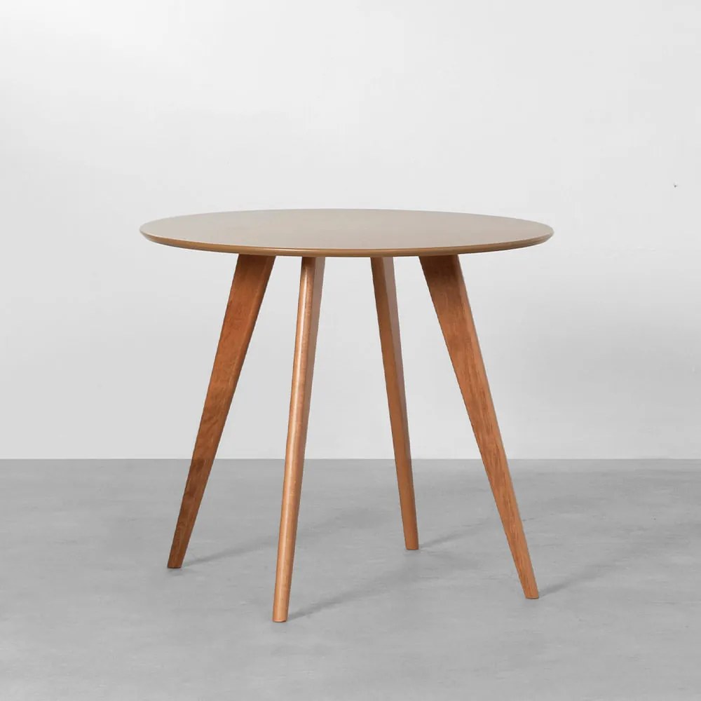 Mesa de Jantar Square Redonda Bétula - 88cm
