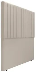 Cabeceira Cama Box Queen 160cm Estofada Plutus Sintético Bege Z04 - Mp