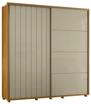 Guarda Roupa Monet Cumaru/opala – Madetec Móveis