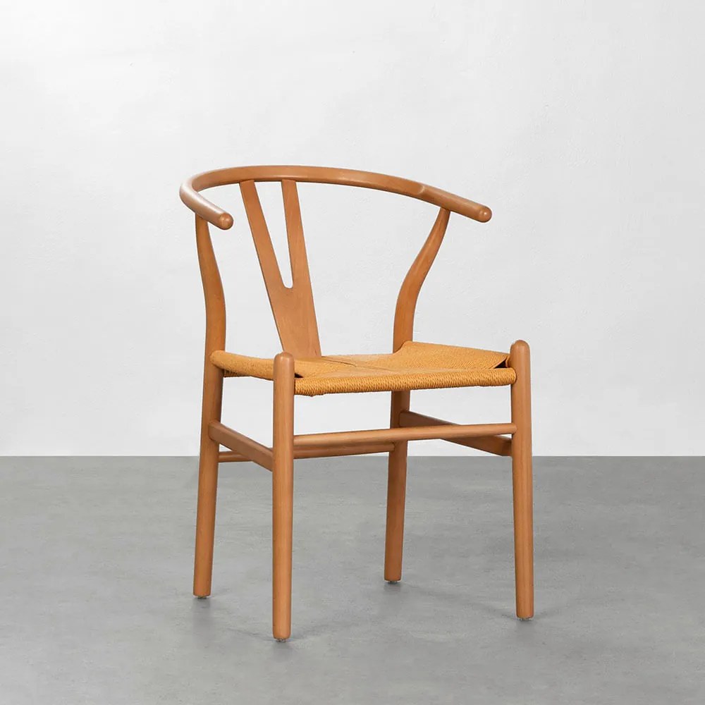 Cadeira Wishbone - Natural