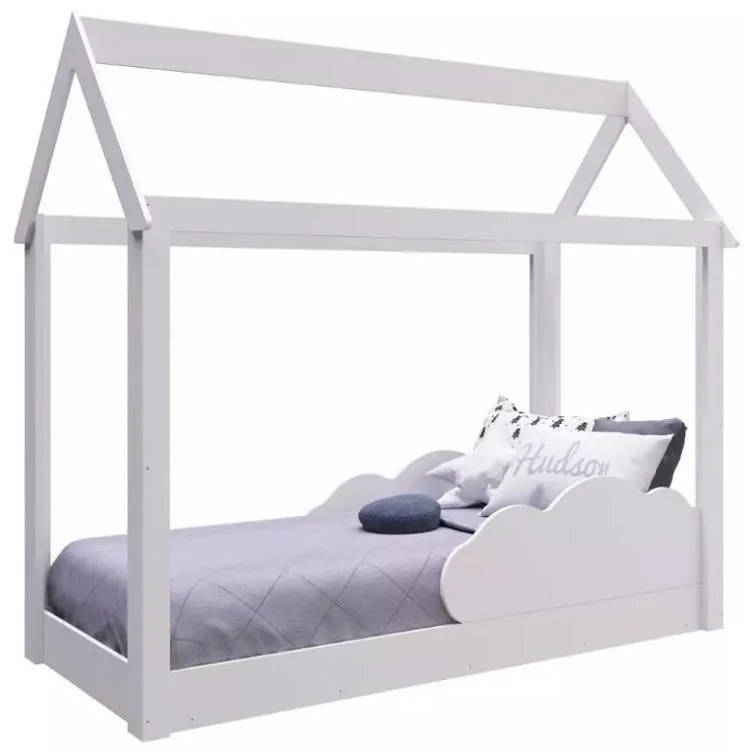 Cama Mini Casinha Montessoriana Infantil Branca