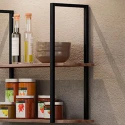Prateleira Decorativa Multifuncional Estilo Industrial Loft D09 Demoli