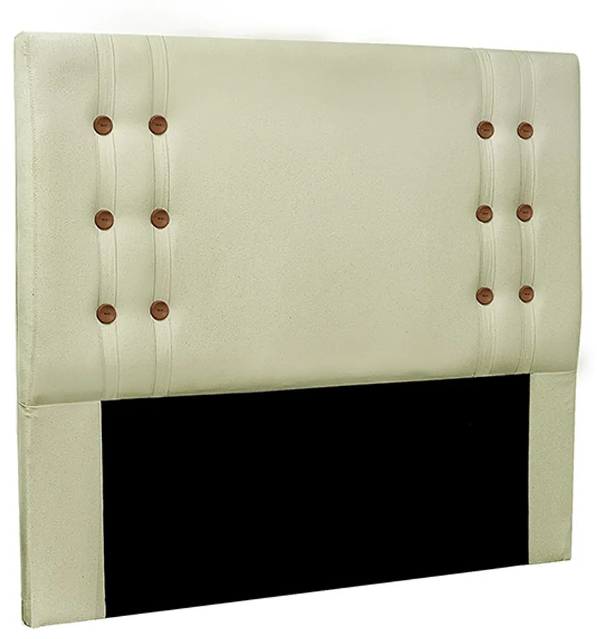 Cabeceira Decorativa 1,40M Kors Linho Natural G63 - Gran Belo