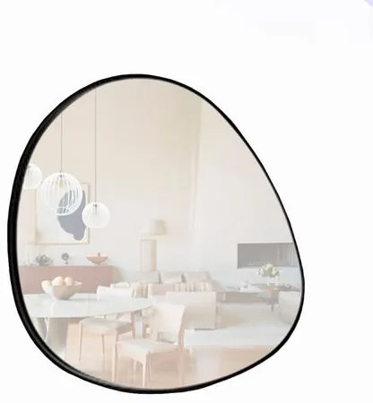 Espelho Bossa Pequeno Moldura Ebanizada 62X55cm - 71333 Sun House