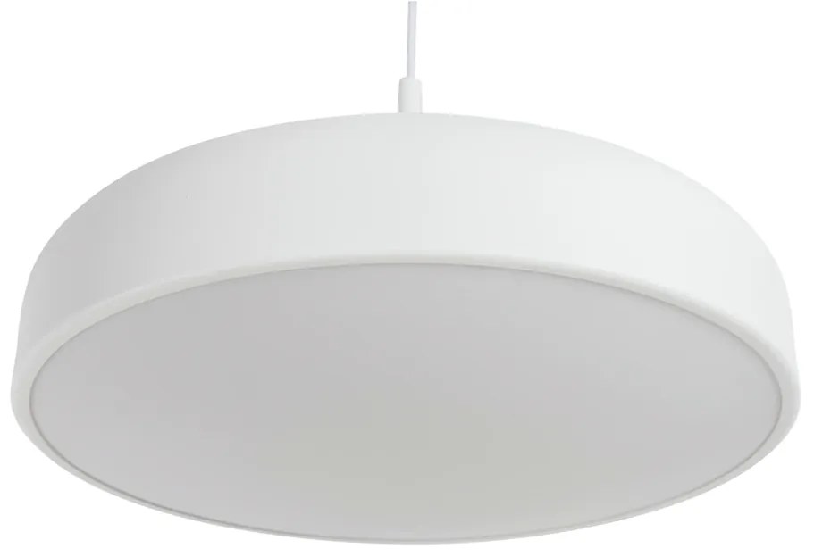Pendente Bis Ø60X13Cm 8Xe27 Com Difusor Convexo / Haste De 15Cm | Usin... (CP-M - Champagne Metálico)