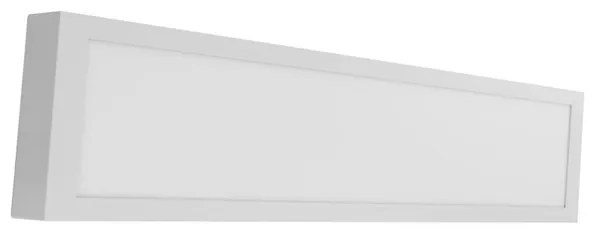 Plafon Led Sobrepor Retangular Branco 48W Irc80 Yamamura - LED BRANCO FRIO (6000K)