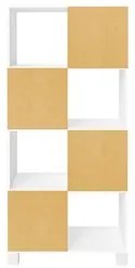 Conjunto Escritório Home Office 4 Peças Nil A06 Branco - Mpozenato
