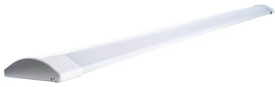 Luminaria De Sobrepor Led Policarbonato Branco 120Cm