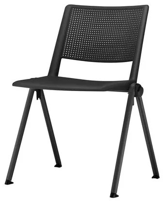 Cadeira Up Base Fixa Preta - 54286 Sun House