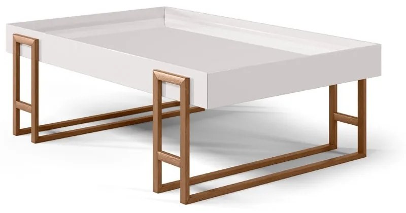 Mesa de Centro Luísa Retangular Design Atemporal