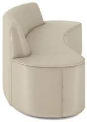 Sofá 3 Lugares para Sala de Estar Living 180cm Koane D06 Facto Pérola