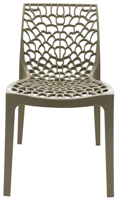 Cadeira Gruvyer Sala de Jantar Nude - D'Rossi
