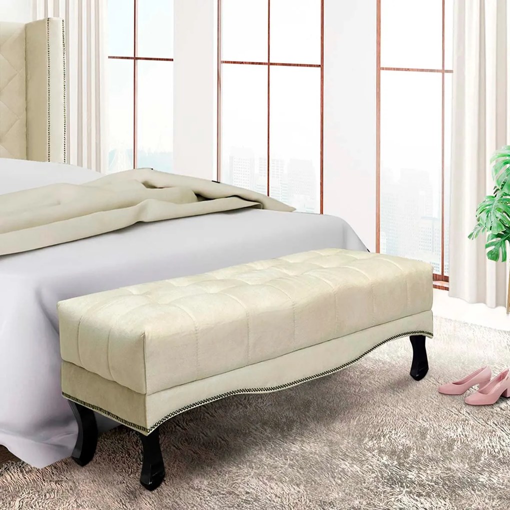 Recamier Egito SPZ 140cm Veludo - ADJ Decor