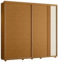 Guarda Roupa Casal 240cm 2 Portas Aline Flex A02 Off/Sálvia - Mpozenat