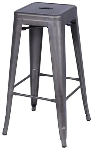 Banqueta Industrial Iron Bronze Alta 76 cm (ALT) - 32947 Sun House