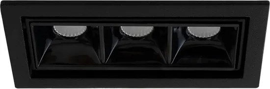 Plafon Led De Embutir Aluminio 7w 48 2700k Picco