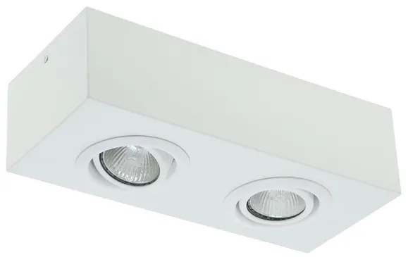Plafon De Sobrepor Retangular Aluminio