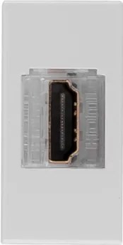 Modulo Tomada Hdmi Plastico Branco Inova Pro