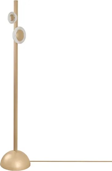 Luminaria De Piso Led Metal Dourado 6W 3000K Kalida