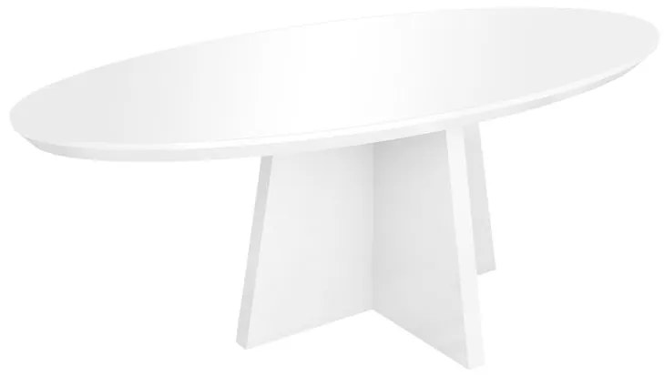 Mesa de Jantar Valentine Com Vidro 180x100 cm - Wood Prime DS 52188